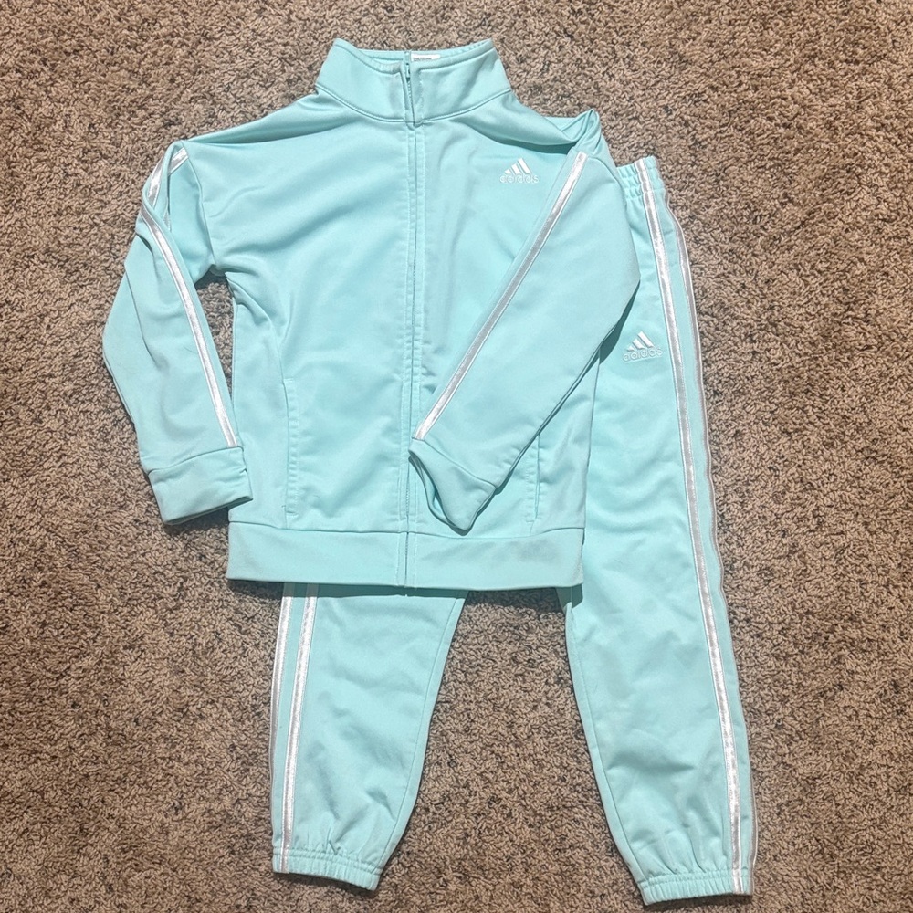 adidas Light Aqua Track Jacket & Jogger Set